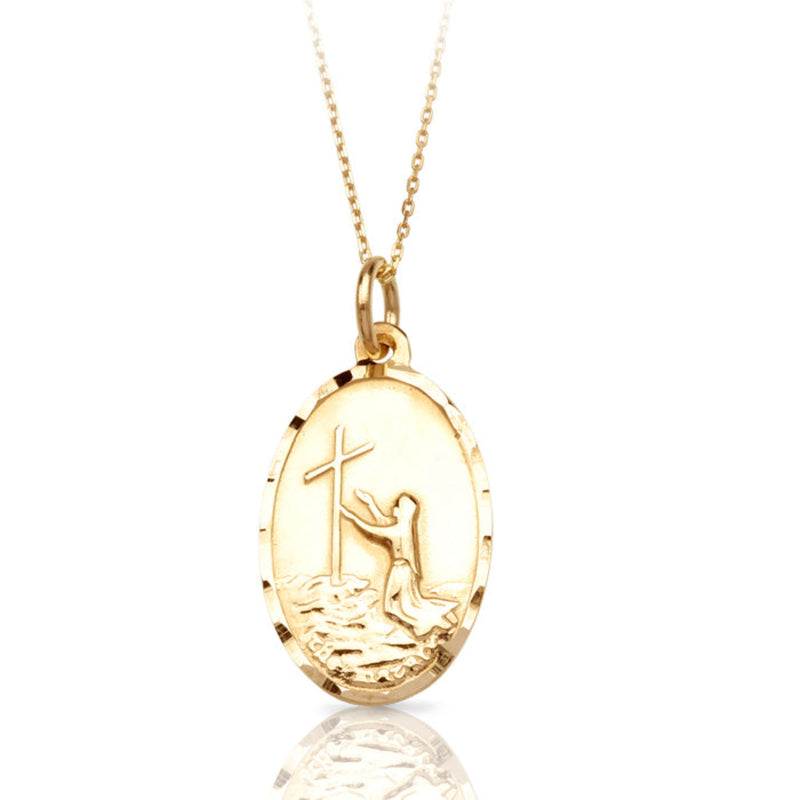 Matrix Medal religious 9ct gold holy medal Significance of this&nbsp;9ct Gold Matrix Medal&nbsp; is ‘for conversion, Devine Mercy and protection.&nbsp; This Medal also known as bleeding Heart Medal.
