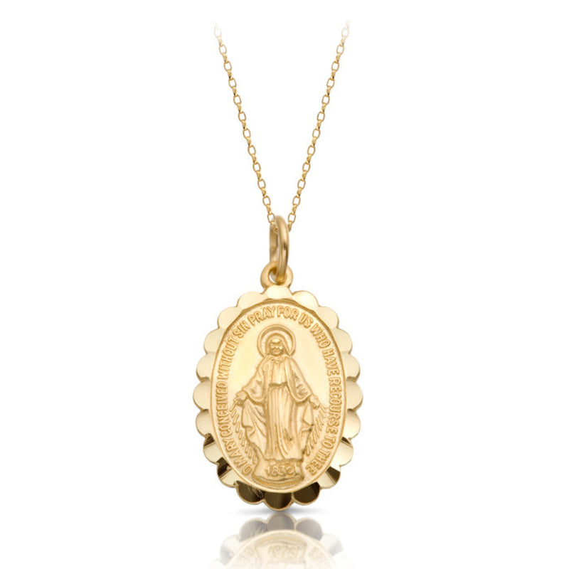 9ct Gold Miraculous Medal