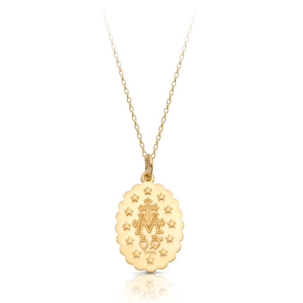 9ct Gold Miraculous Medal
