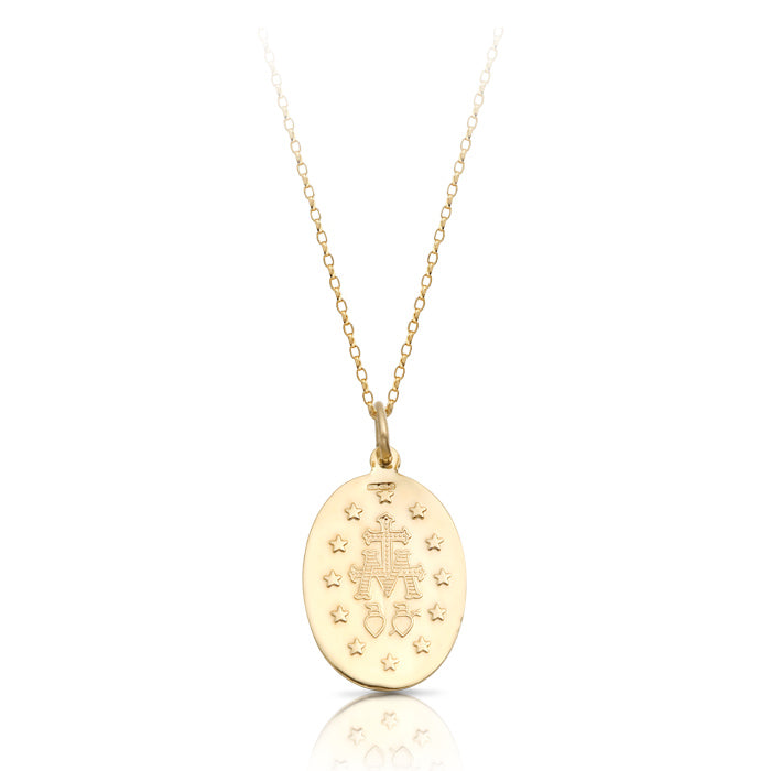 9ct Gold Miraculous Medal