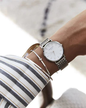 Upper East Side Silver Ladies Watch - Rosefield