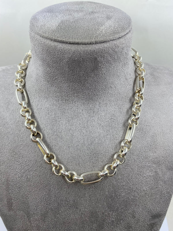 Heavy Belcher Chain - Sterling Silver