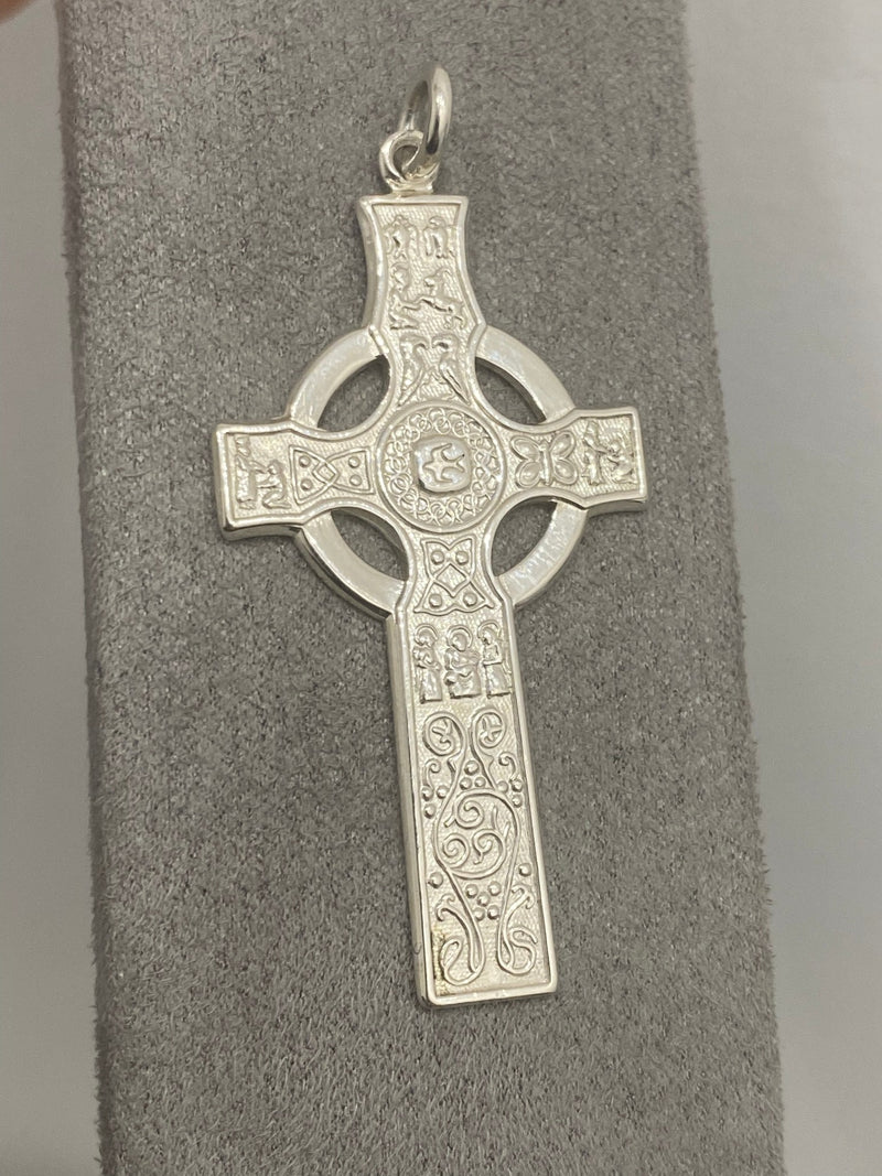 Celtic Cross Large - Sterling Silver