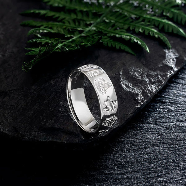 History Of Ireland Ring - Sterling Silver