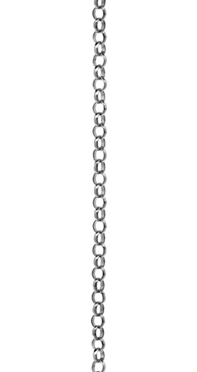Round Belcher Chain 1.6mm - Sterling Silver