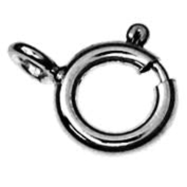 6mm Open Bolt Ring - Sterling Silver