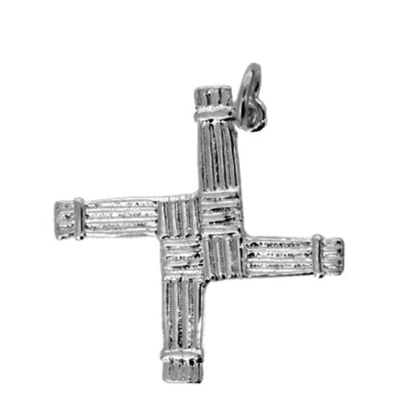 St. Brigid's Bridget Cross - Sterling Silver