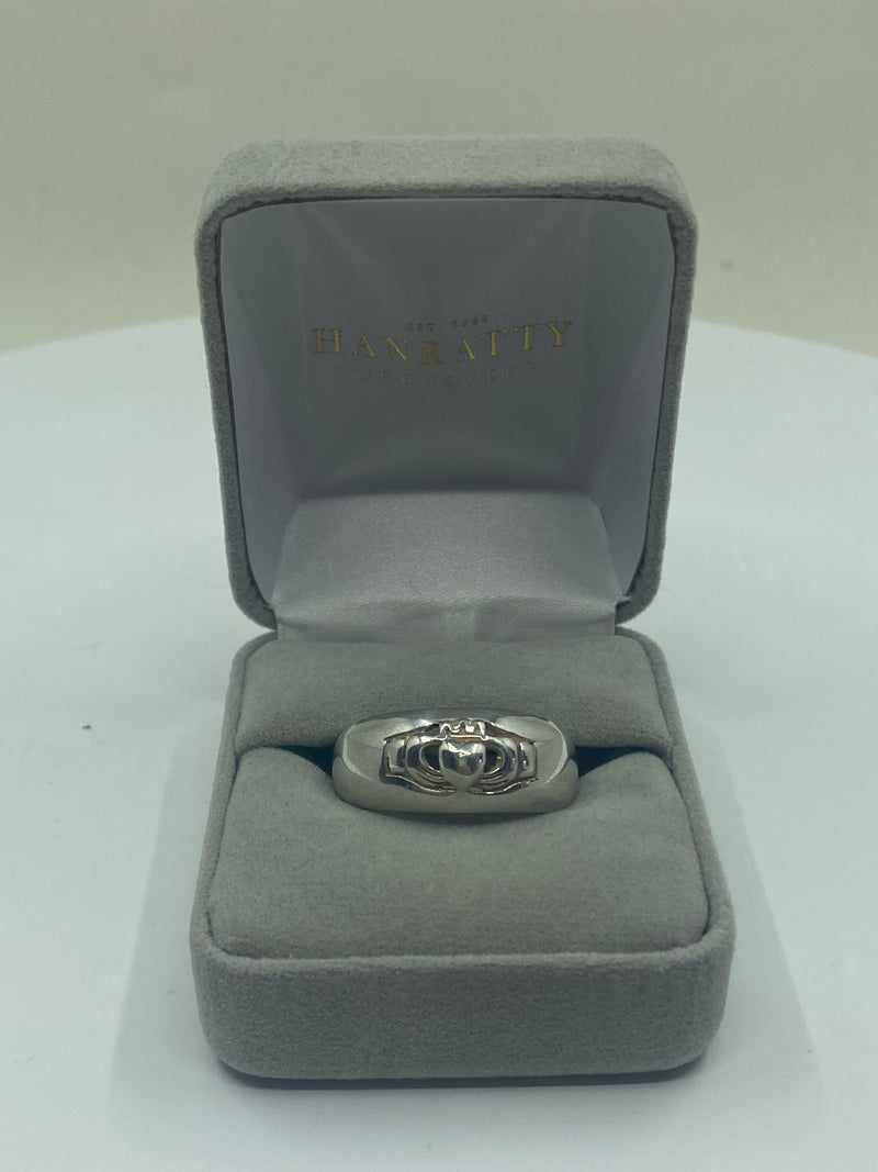Gents Claddagh Ring - Sterling Silver