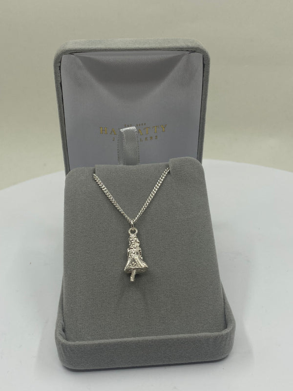 Irish Dancing Girl Pendant - Sterling Silver