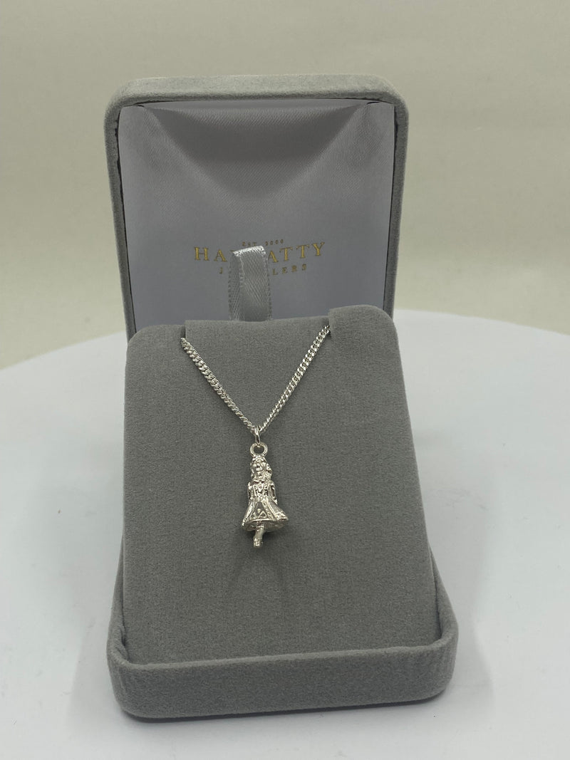Irish Dancing Girl Pendant - Sterling Silver