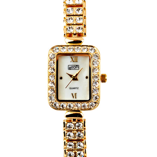 Eton Diamante Gold Plated Bracelet Watch 