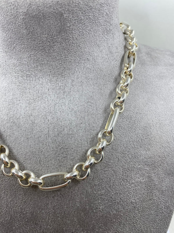 Heavy Belcher Chain - Sterling Silver
