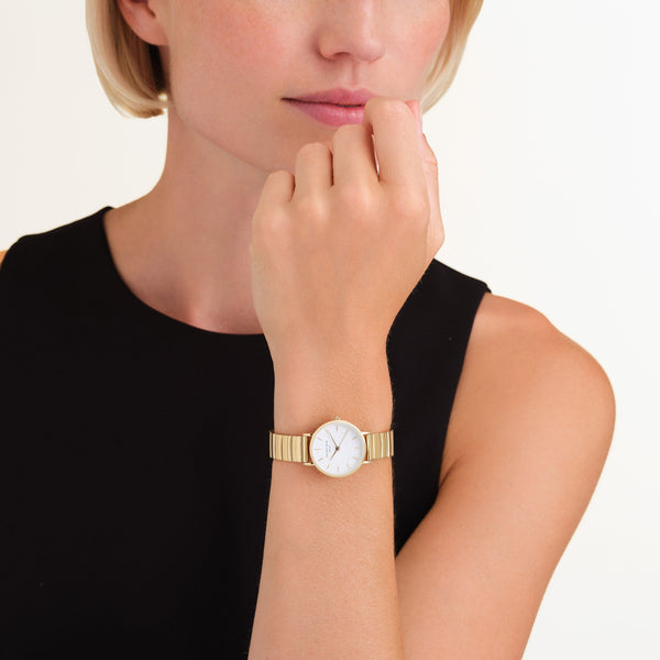 Small Edit Gold Ladies Watch - Rosefield