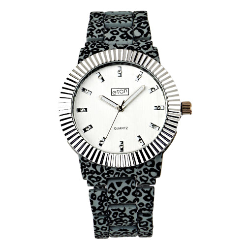 Eton Animal Print Watch