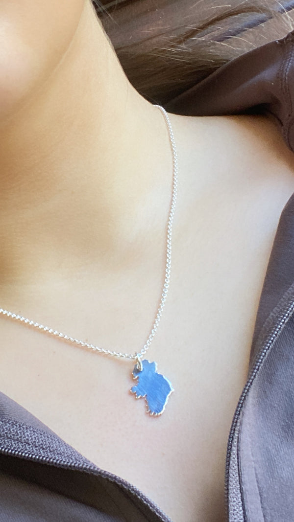 Ireland Map Necklace