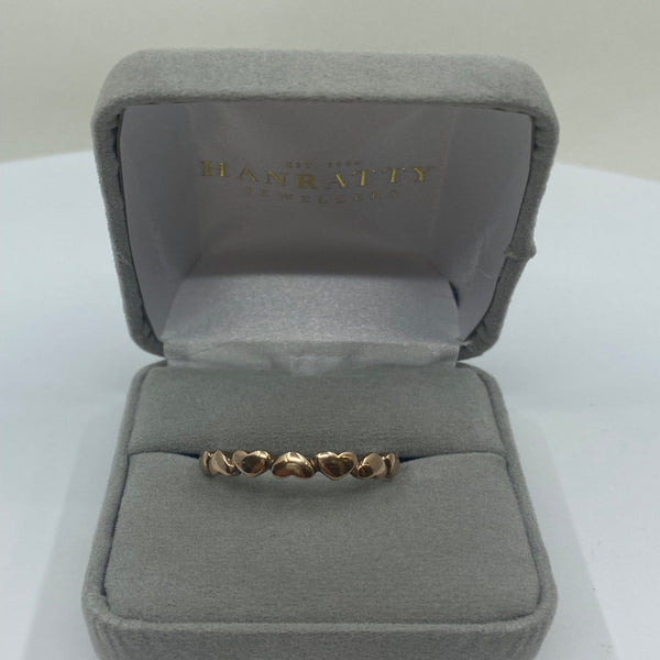 Multiple Hearts Ring - Rose Gold