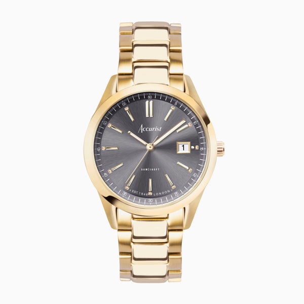 Accurist Gold Stainless Steel Bracelet Watch