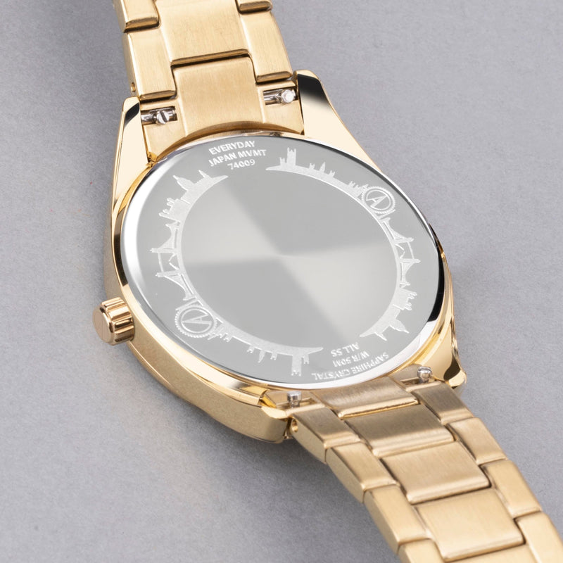 Accurist Gold Stainless Steel Bracelet Watch