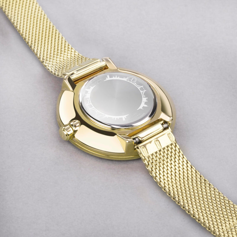 Accuritst Ladies Stainless Steel Mesh Bracelet Watch