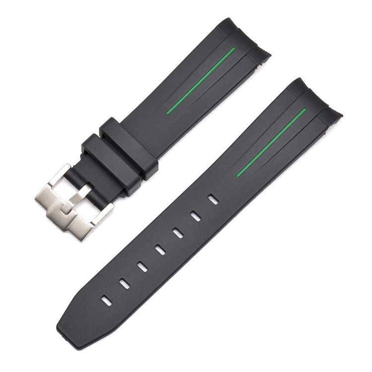 SILICONE DIVERS STRAPS TO FIT 20MM