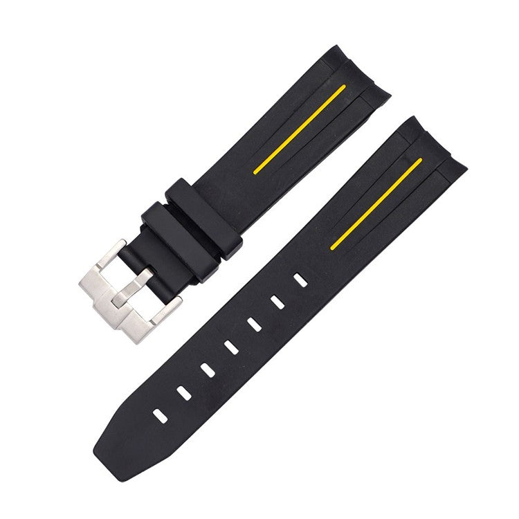 SILICONE DIVERS STRAPS TO FIT 20MM