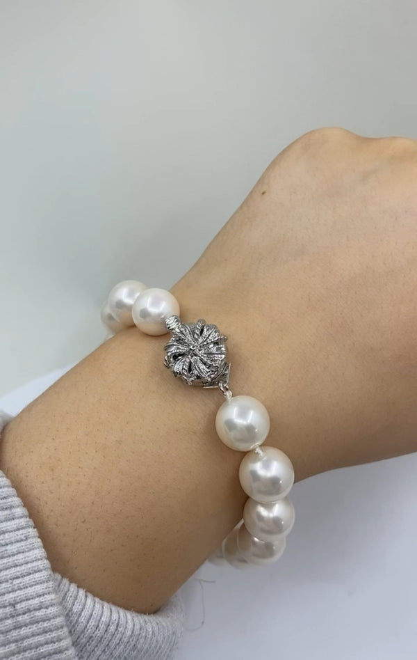 12mm Pearl Bracelet - Newbridge Silverware