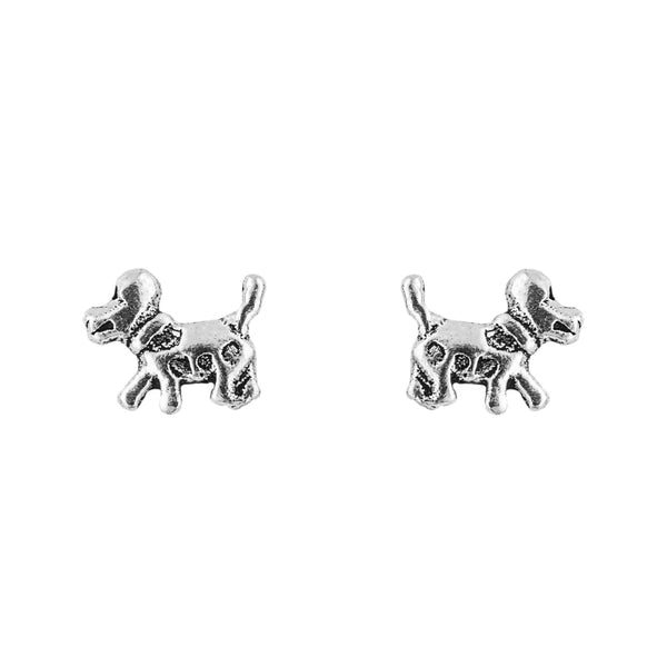 Spotty Dog Stud Earrings