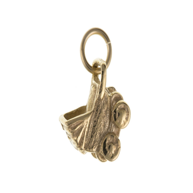 Pram Charm - 9ct Gold