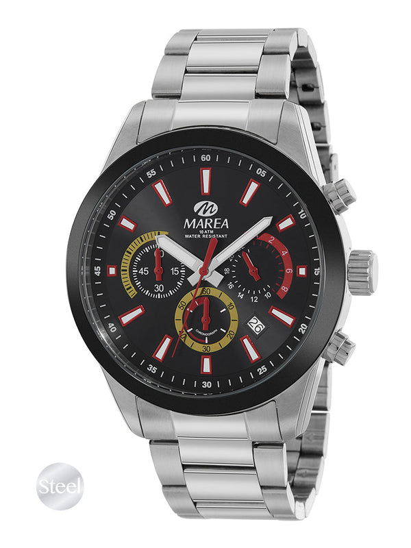 Marea Mens Steel Watch