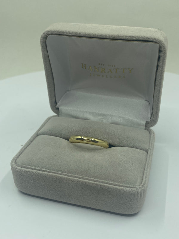 Wedding Ring - Silver Gold Plated