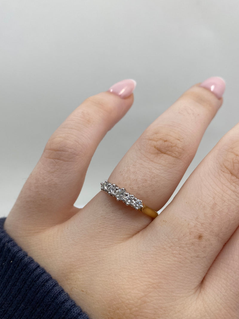 Eternity Diamond Ring - 18ct Gold