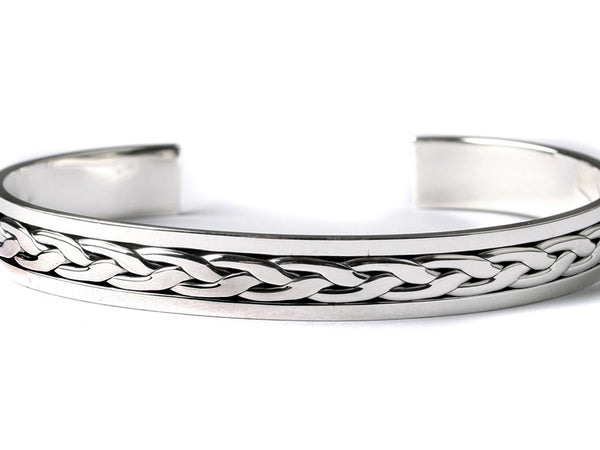 Celtic Bangle - Sterling Silver