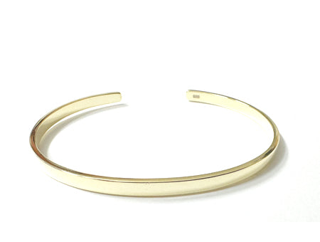 3.55mm Plain Bangle - Sterling Silver