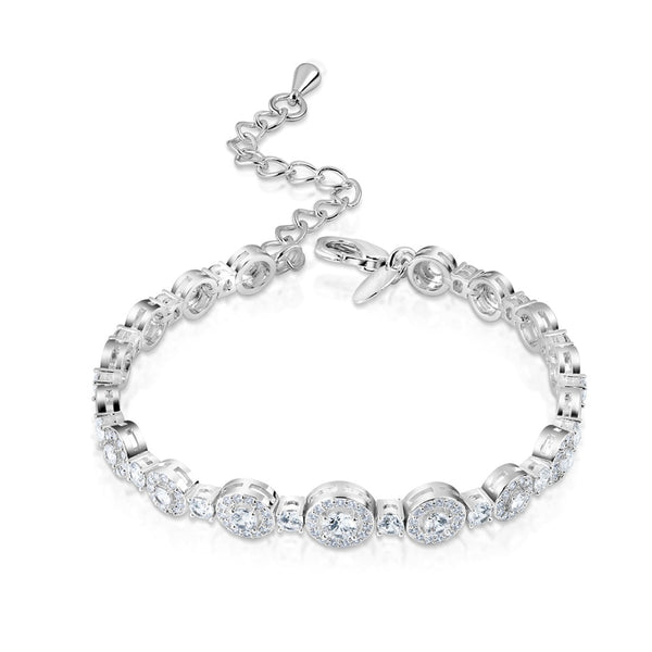 CZ Cubic Zirconia Bracelet - Newbridge Silverware