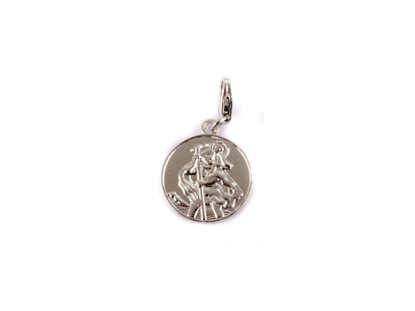 St. Christopher Charm - Sterling Silver