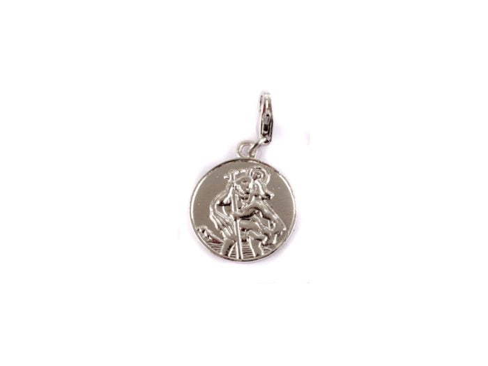 St. Christopher Charm - Sterling Silver