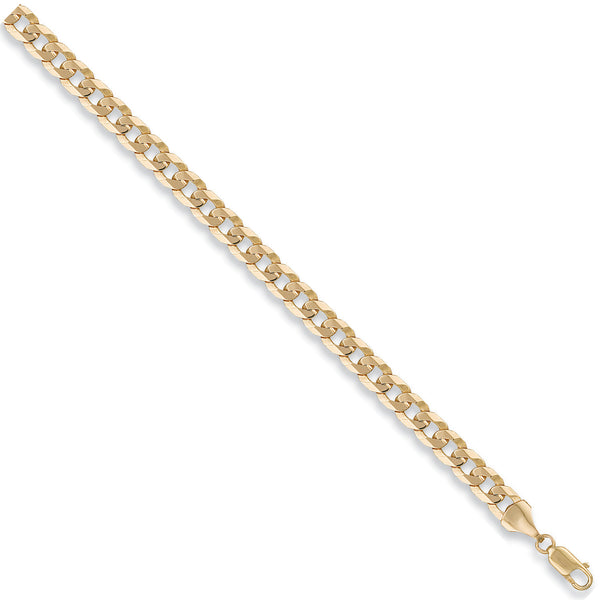 Gents curb chain 6.7mm, belfast, newry, UK, manschain, menschain, mensjewellery, giftsforhim