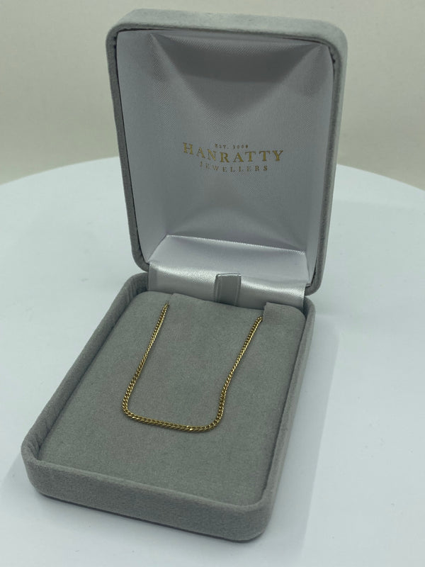 Fine Curb Chain - 9ct Gold