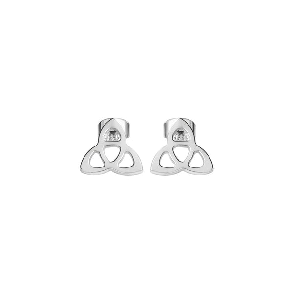 Trinity Knot Earrings - Newbridge Silverware