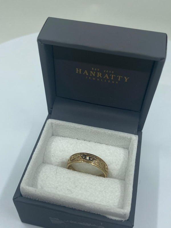 Celtic Design Ring - 9ct Yellow Gold