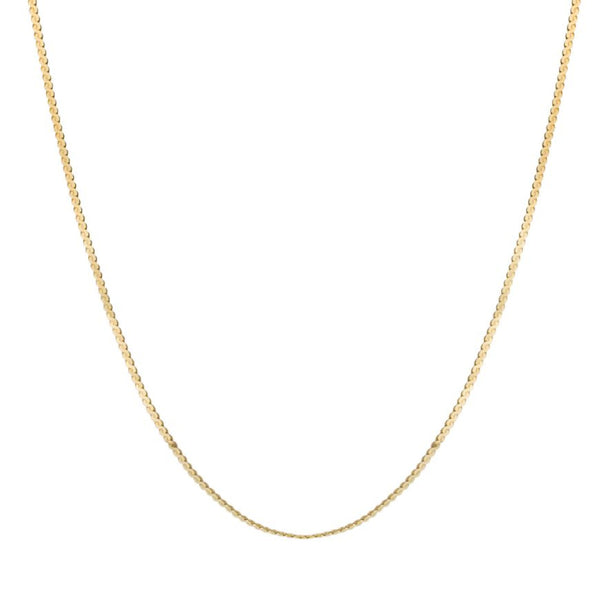 9ct Yellow Gold Snake Chain Necklace