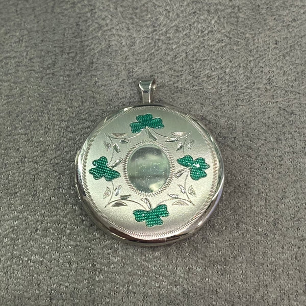 Silver Plain Oval Locket