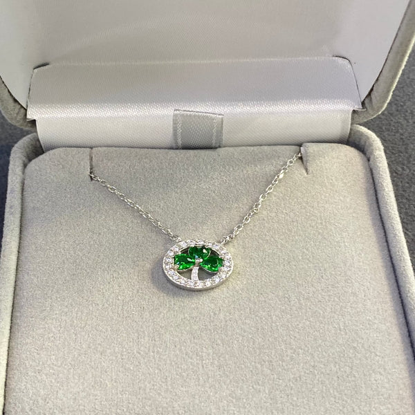 Shamrock Necklace - Sterling Silver