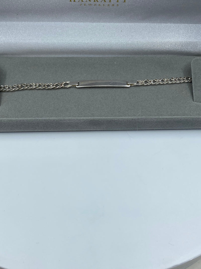 Ladies Identity Bracelet - Sterling Silver