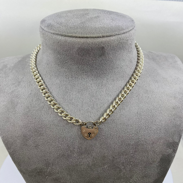 Graduated Curb Chain - Sterling Silver