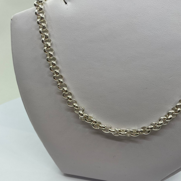 16"Round Belcher Chain - Sterling Silver