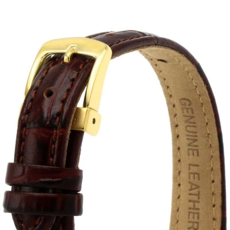 Citizen Ladies Brown Leather Strap Watch