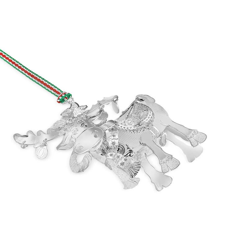 Moose Christmas Tree Decoration - Newbridge Silverware