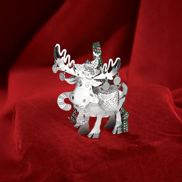 Moose Christmas Tree Decoration - Newbridge Silverware