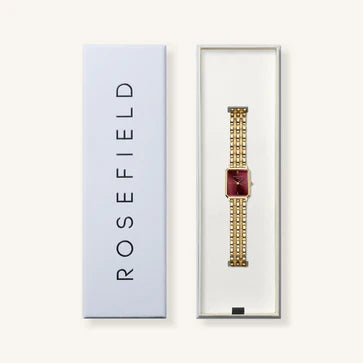 Octagon XS Burgundy Ladies Watch - Rosefield